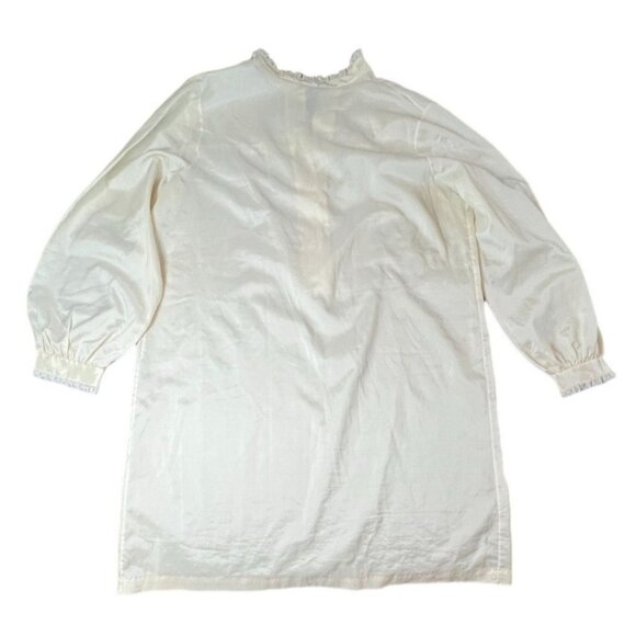 Vintage Raymodes Cream Nightgown Lace Embroidery Large Coquette‎ Grandma Cottage - Picture 8 of 8